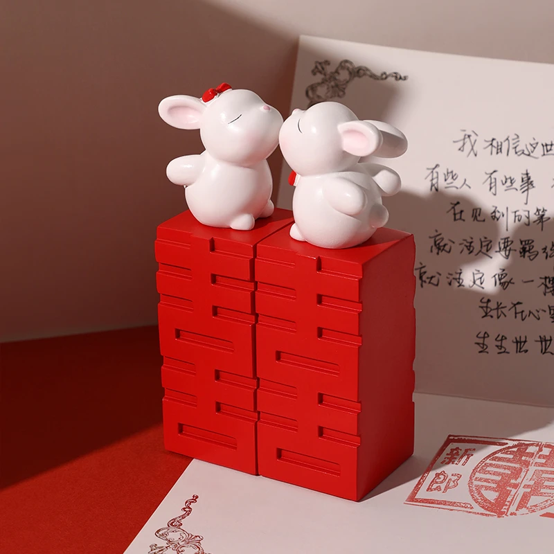 贝汉美新婚礼物送新娘闺蜜结婚布置婚房装饰客厅桌面摆件订婚礼物