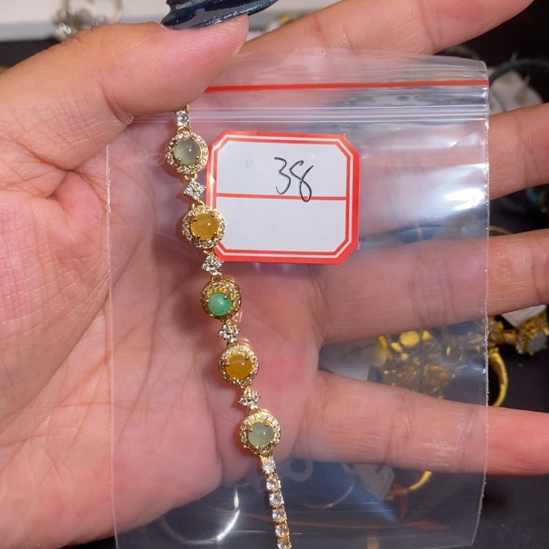 翡翠戒指合金翡翠首饰