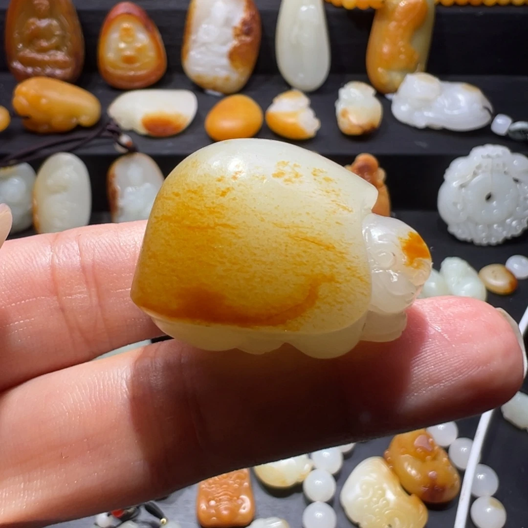 培***说未镶嵌和田玉挂件