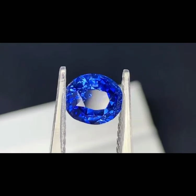 无烧 天然斯里兰卡蓝宝石 3.05克拉