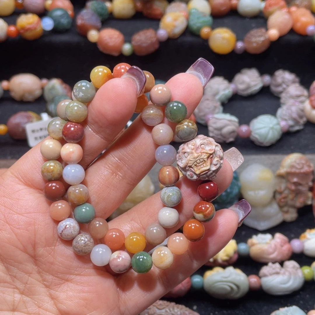 石英质玉手链未镶嵌