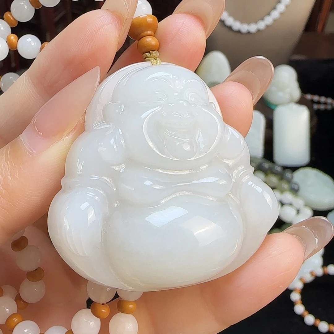 和田玉未镶嵌颈饰定制发货