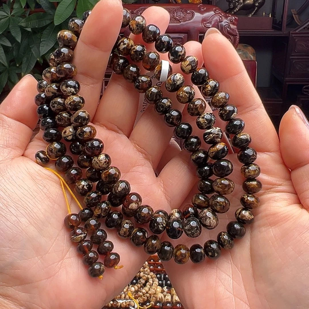 琥珀未镶嵌裸石抚顺琥珀20437九