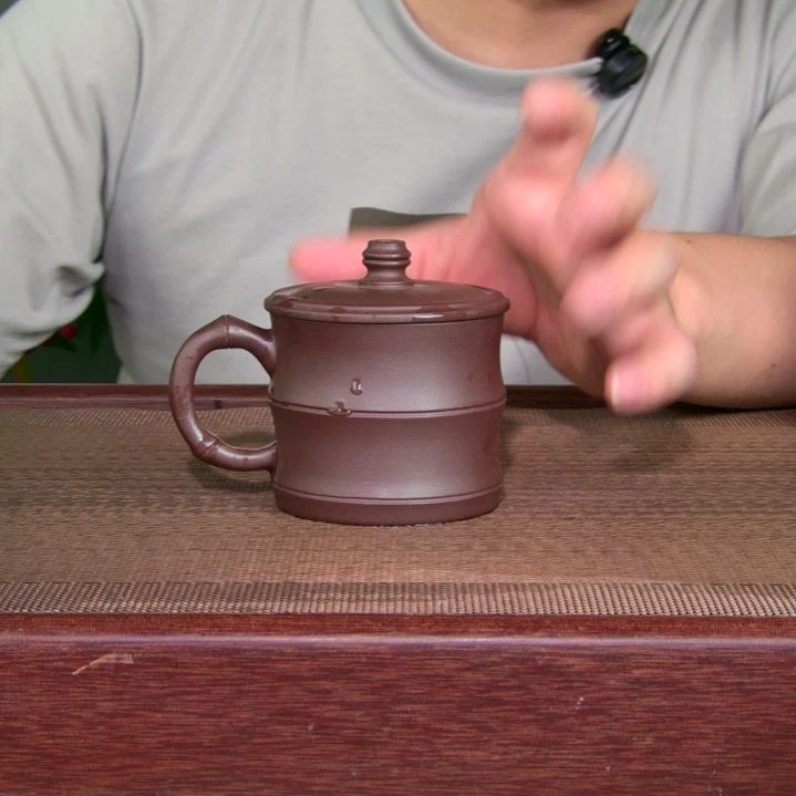 茶杯紫砂高货放漏