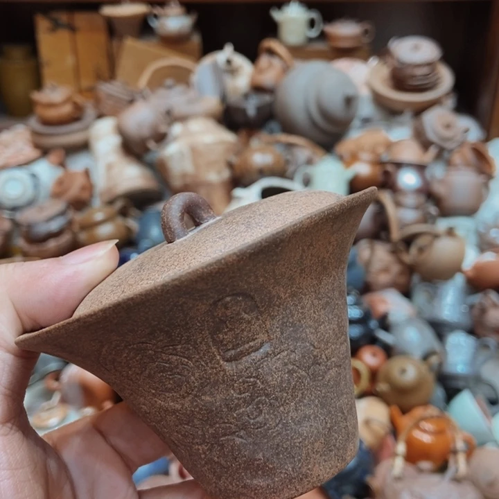 柴烧老岩泥高端茶器