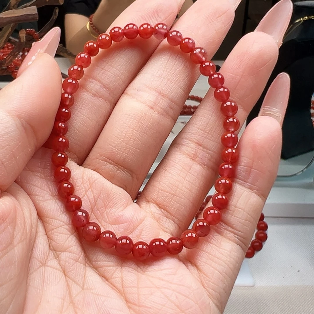 未镶嵌手链南红玛瑙