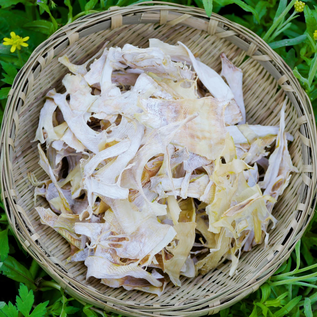 乡村明二锅家楠竹笋干125克装  脆嫩美味