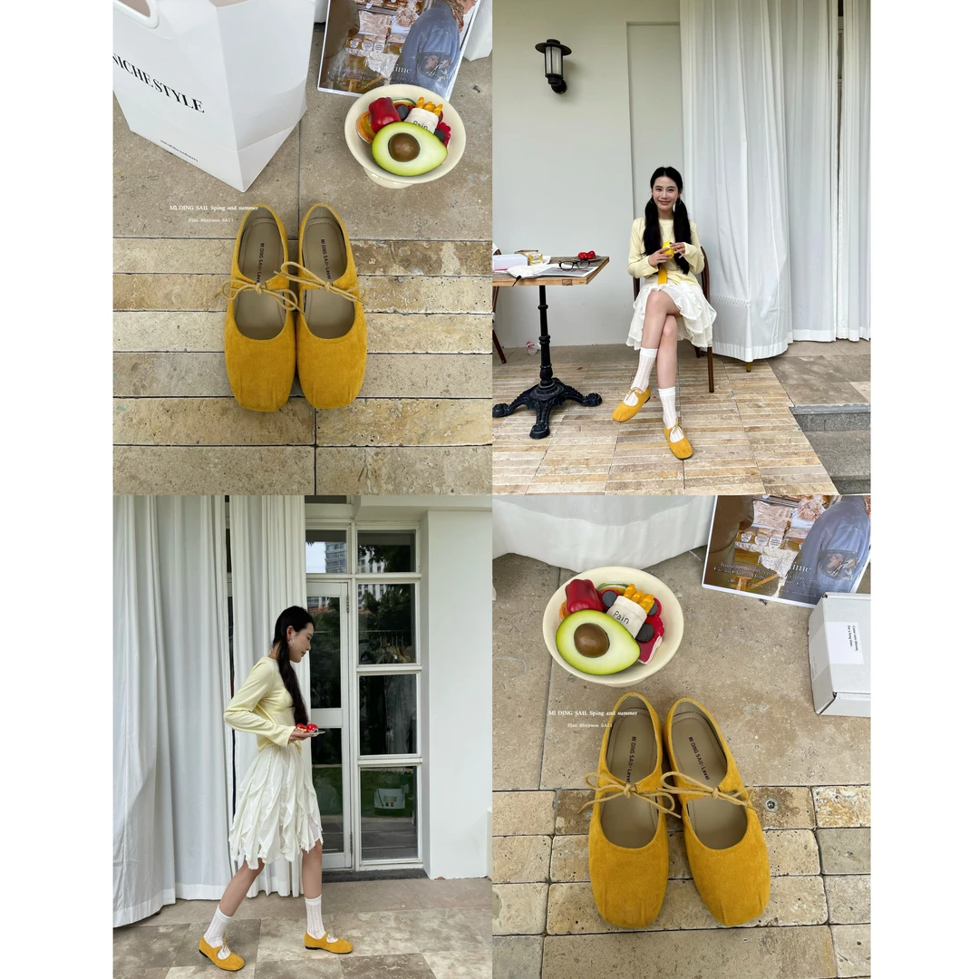 7039-2#“强烈推荐”可盐可甜系带玛丽珍鞋俏皮又不失韩里韩气～