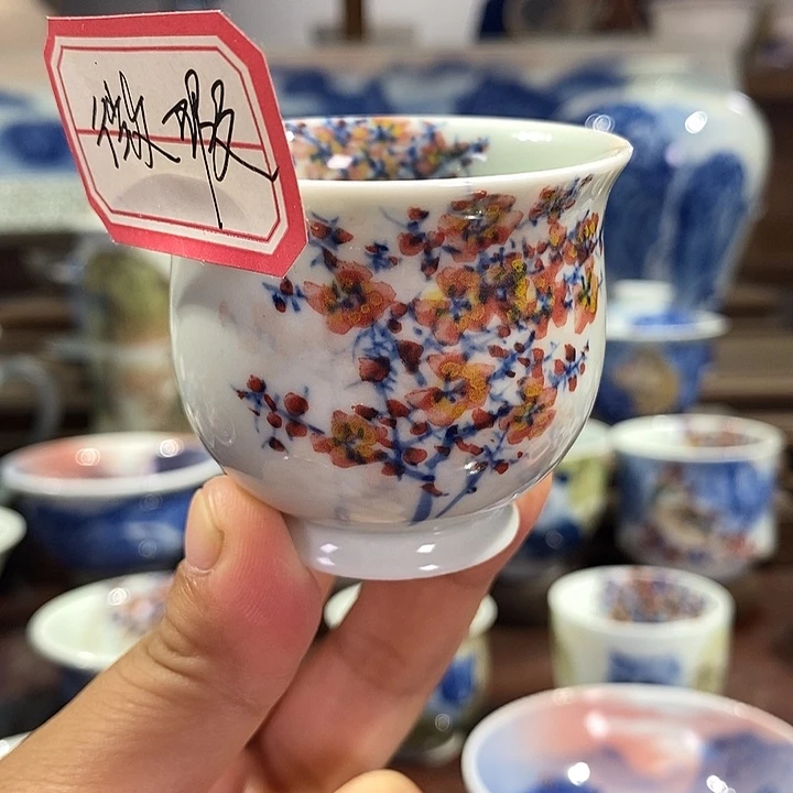 杯景德镇手工手绘陶瓷，高亮兴老师作品