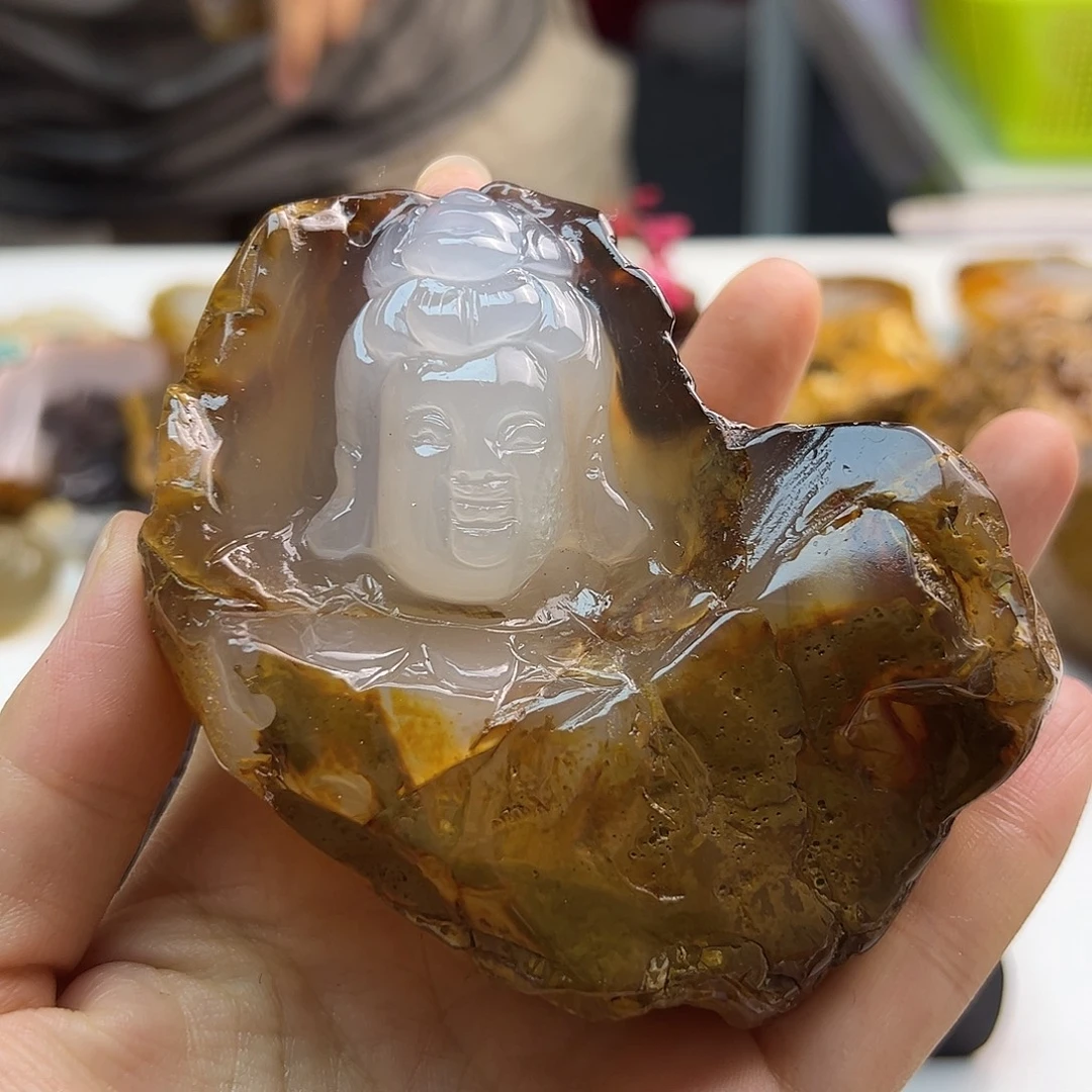 玛瑙/玉髓未镶嵌颈饰