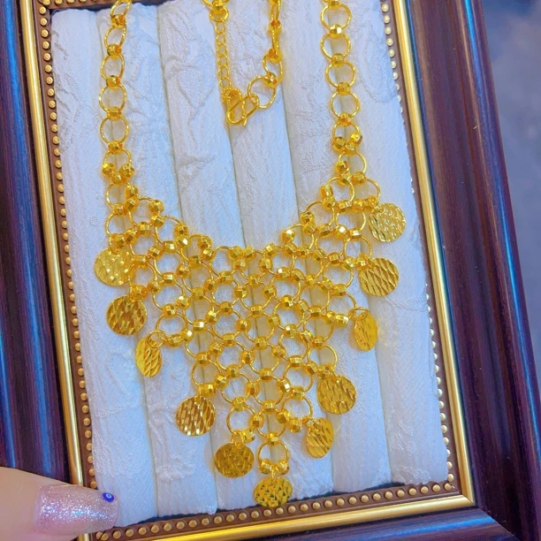 铜合金贝壳项链 1913新款时尚白色公主女士金色女王新娘