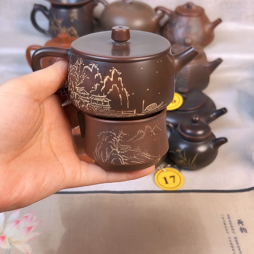 陶瓷汉瓦壶120毫升