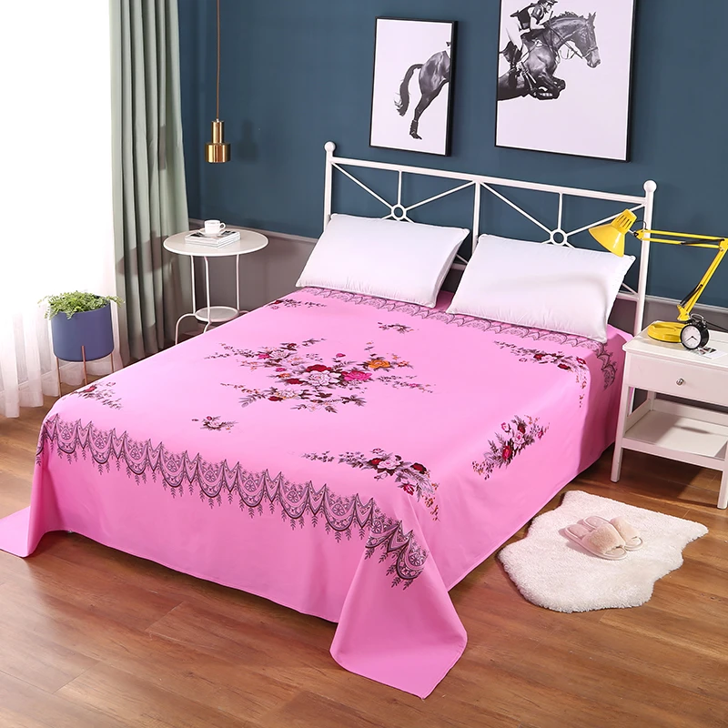 老粗布上海国民老床单夏季专用亲肤柔软不起球比凉席好用高支高密