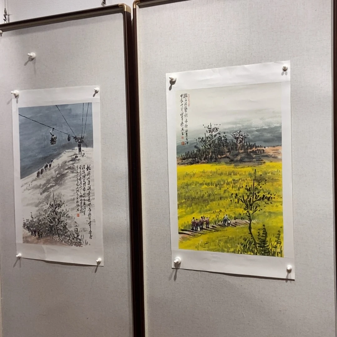 【闪购商品】国画烟**放墨鱼精品墨鱼精品