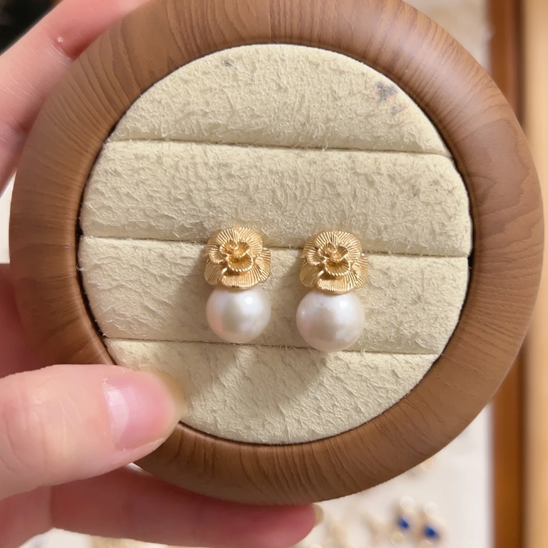 银S925镶嵌淡水珍珠手作作品无质量不退换