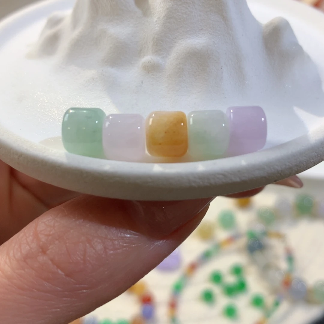 翡翠散珠开播福利  毛货定制