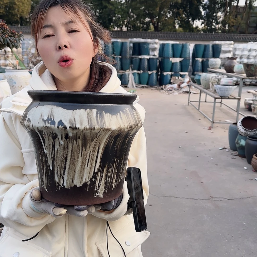 王嫂花盆直播1205-334高21口21