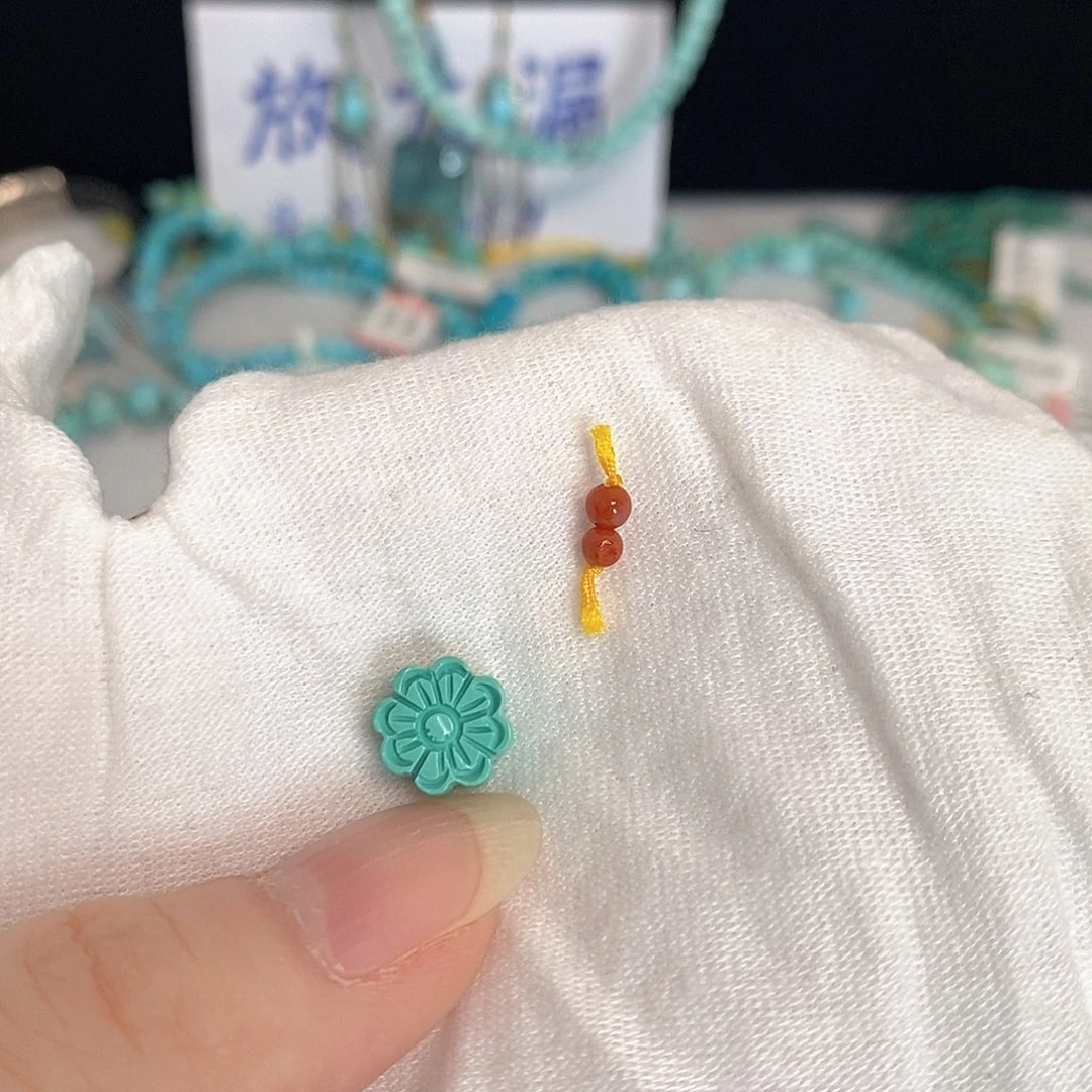 南红玛瑙未镶嵌手链