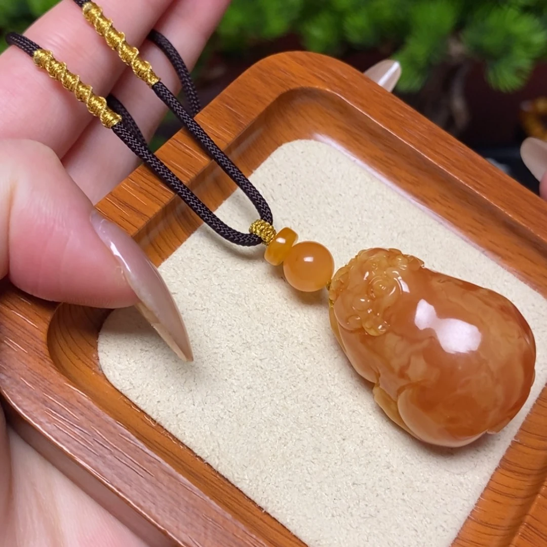 【闪购商品】未镶嵌颈饰蜜蜡项链