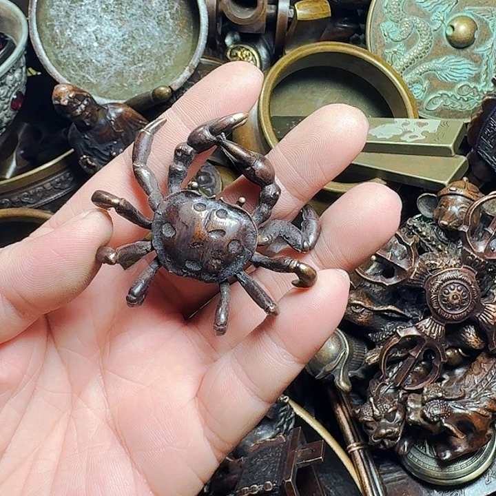 铜器摆件收收藏藏