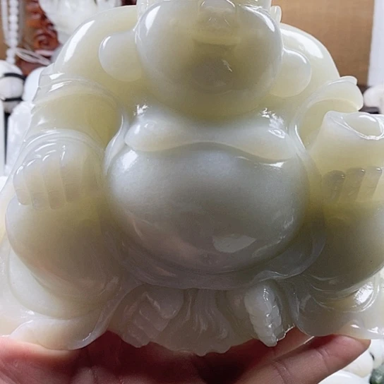 手链未镶嵌和田玉（白玉）