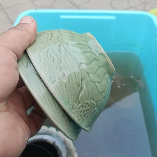 民间旧物老物件瓷碗