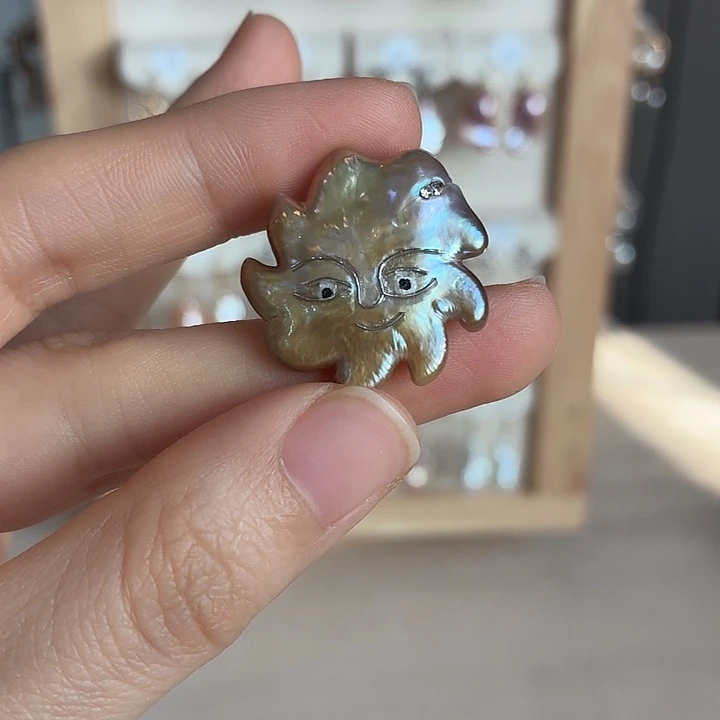 未镶嵌吊坠(不含链)淡水珍珠