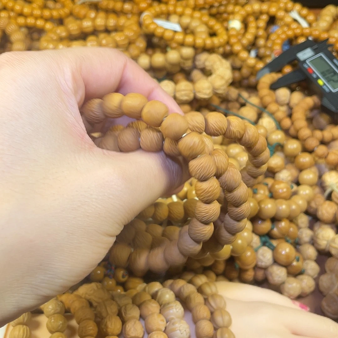 猴头核桃吊坠全品拉丝云锦尺寸10-11