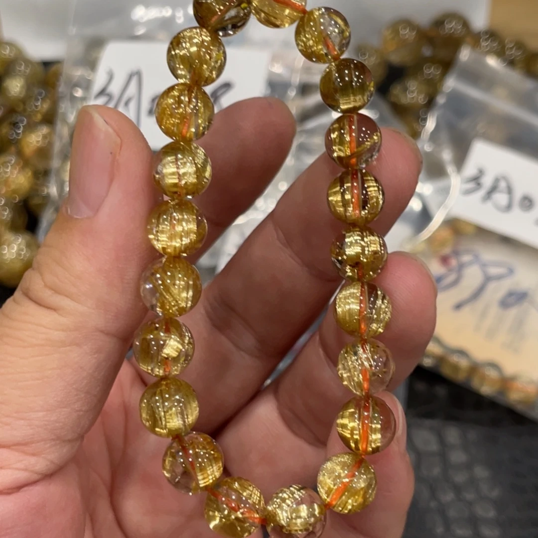 未镶嵌手链水晶aaa0270钛晶