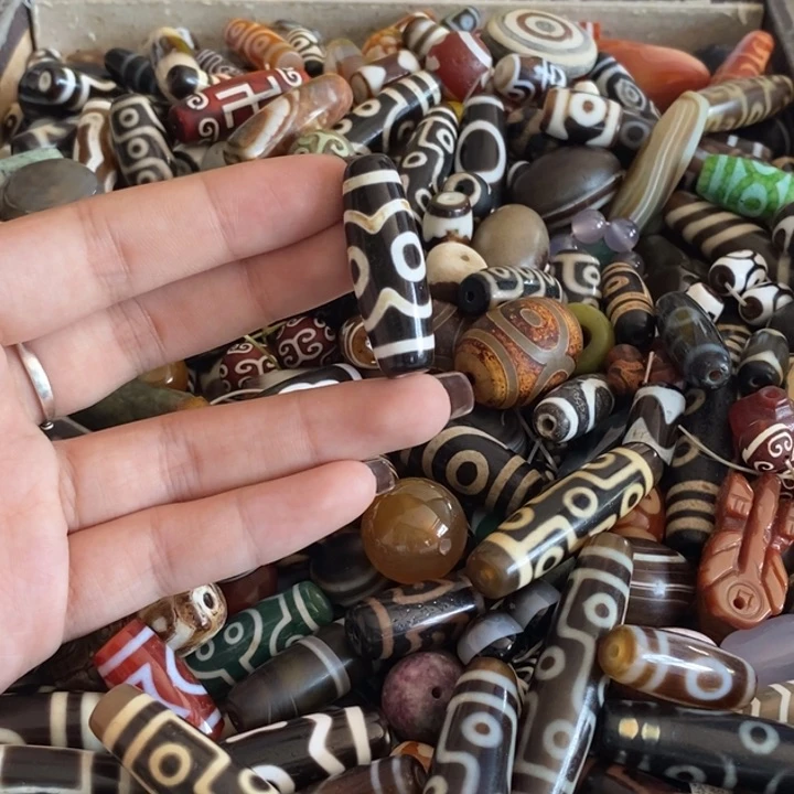 玛瑙/玉髓颈饰足银镀金镶嵌29