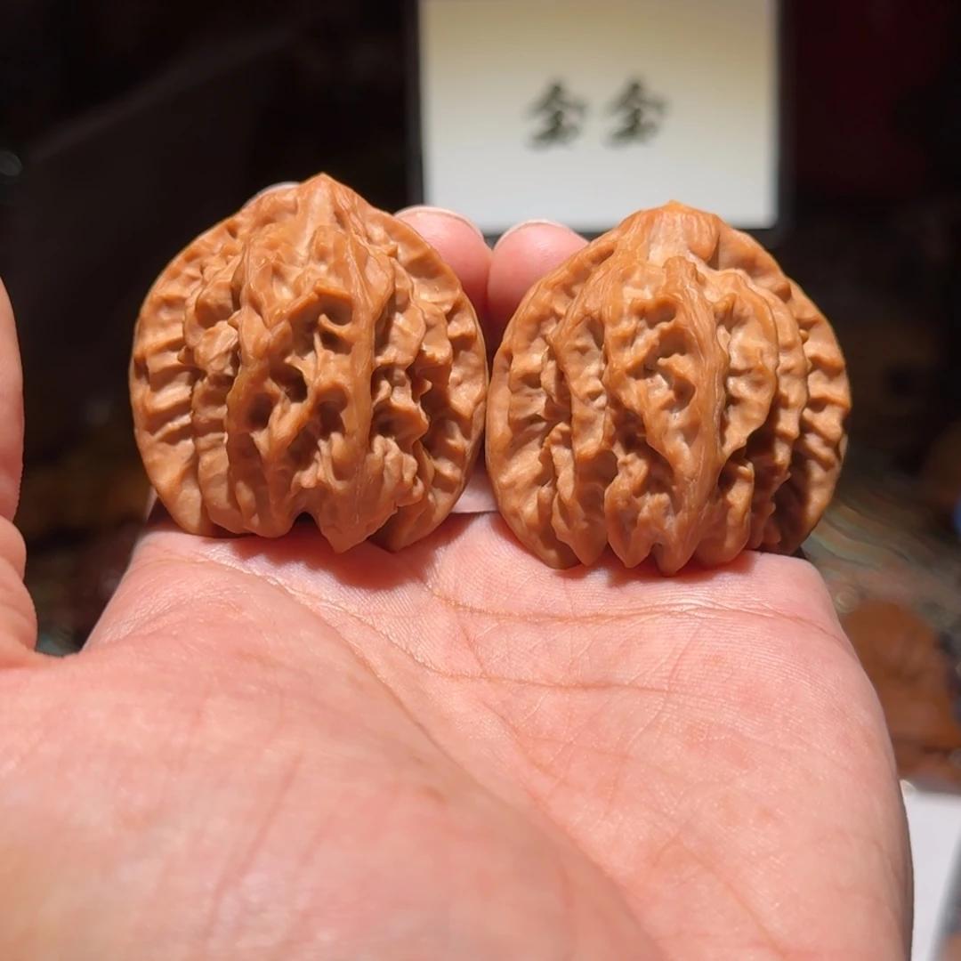 核桃把件362大龙，尺寸42 42 43