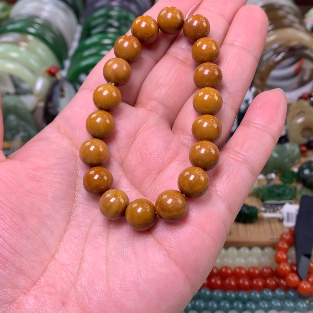 和田玉未镶嵌手链卡10