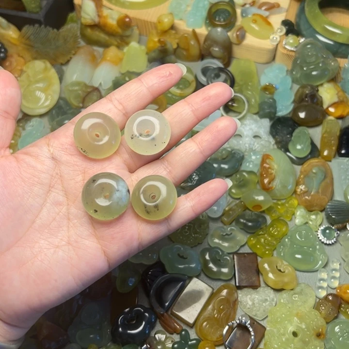 未镶嵌蛇纹石玉15一个