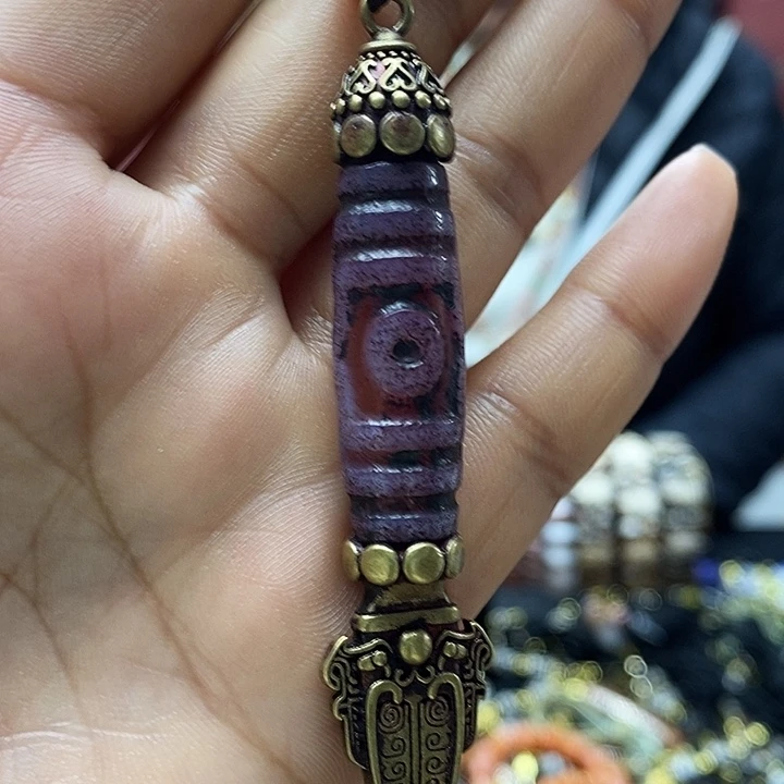 玛瑙/玉髓合金颈饰