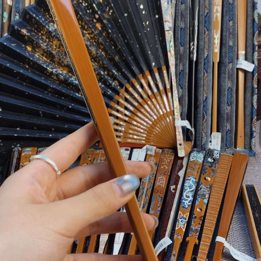 正***南扇子纯手工制作工艺