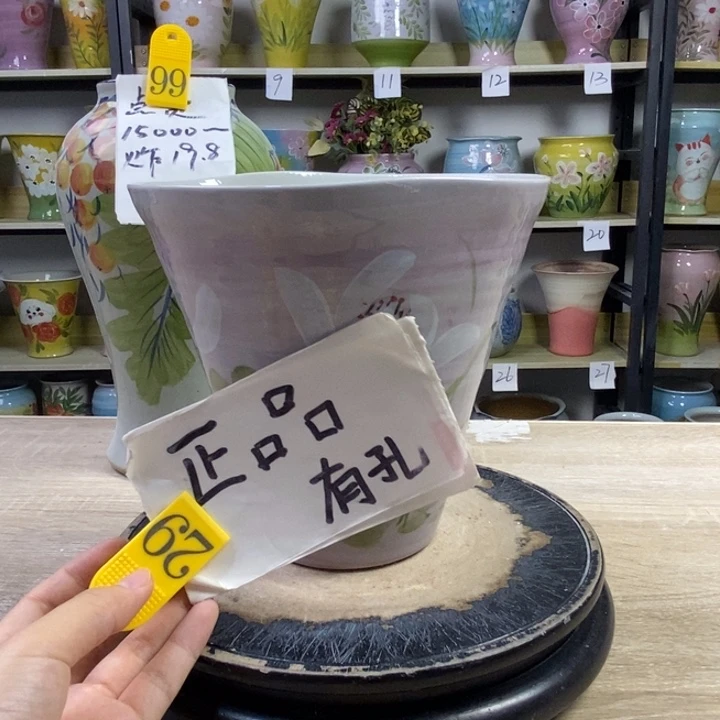 景德镇高温陶瓷花盆