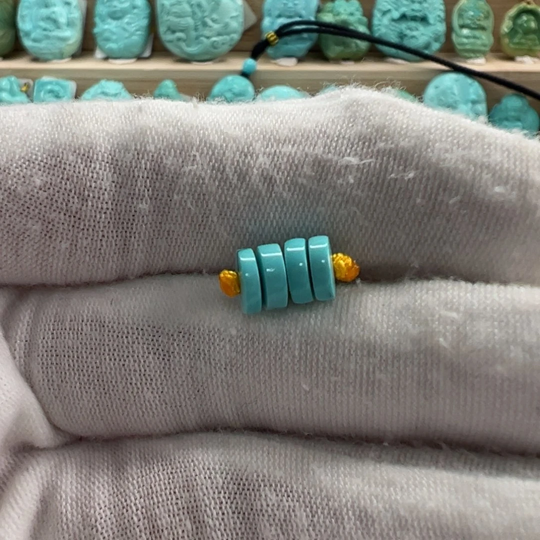 未镶嵌绿松石隔片6mm