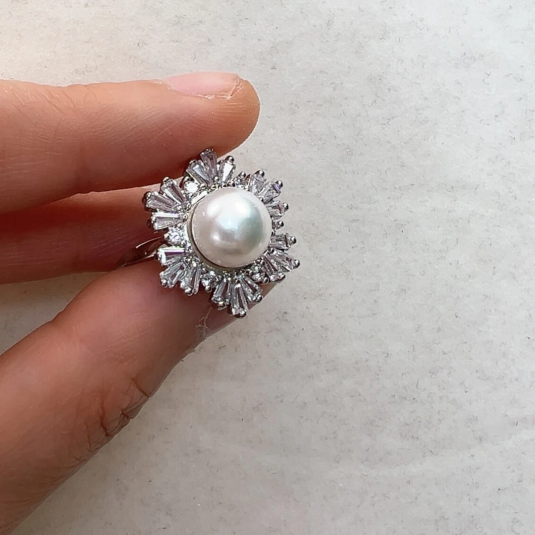 淡水珍珠戒指未镶嵌