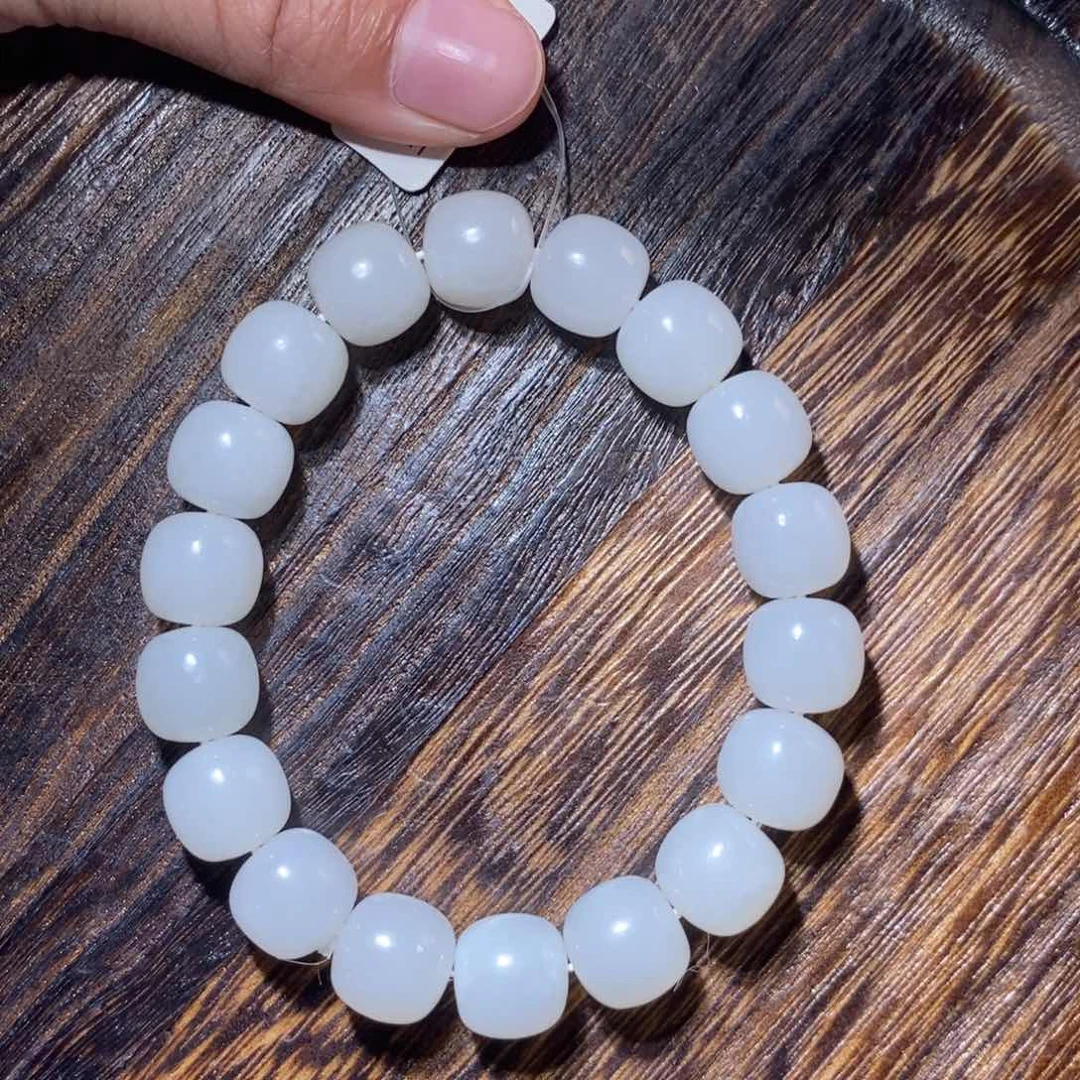 和田玉手串未镶嵌东**就12m老型