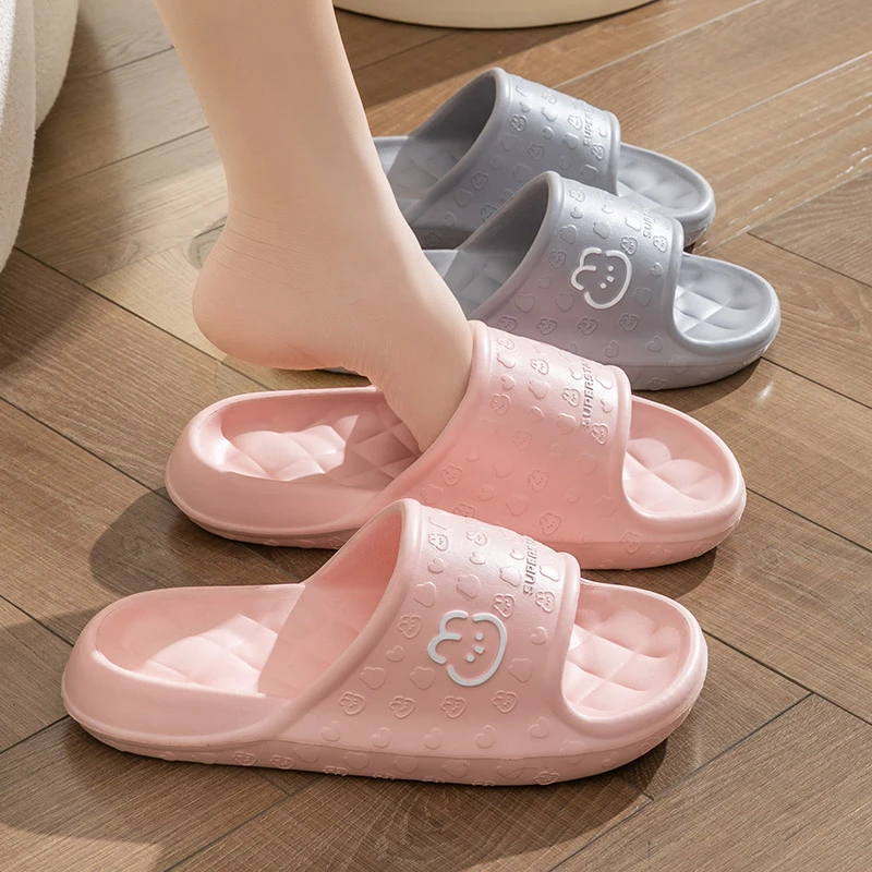 2024新款拖鞋女夏季情侣室内居家居浴室洗澡防滑不臭脚凉拖鞋男士