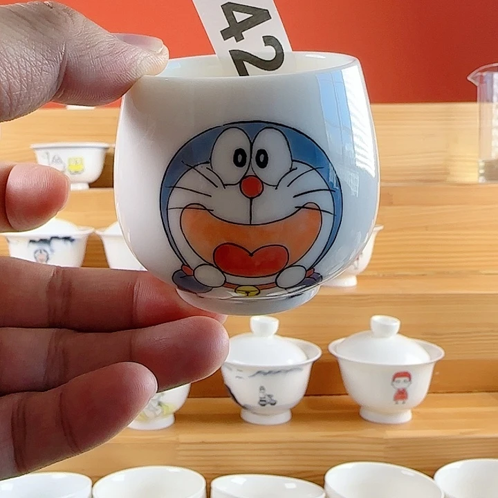 非正品手绘陶瓷茶具