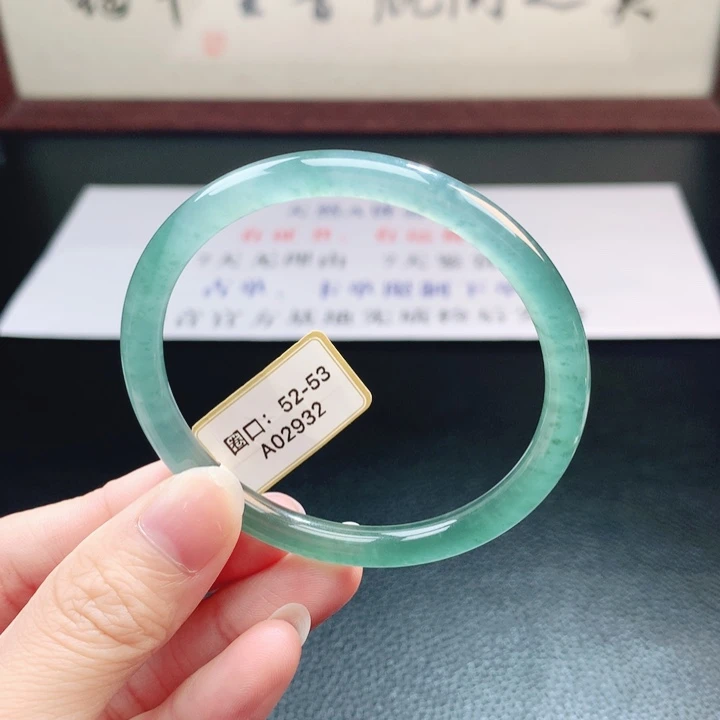 翡翠未镶嵌手镯翡翠手镯27