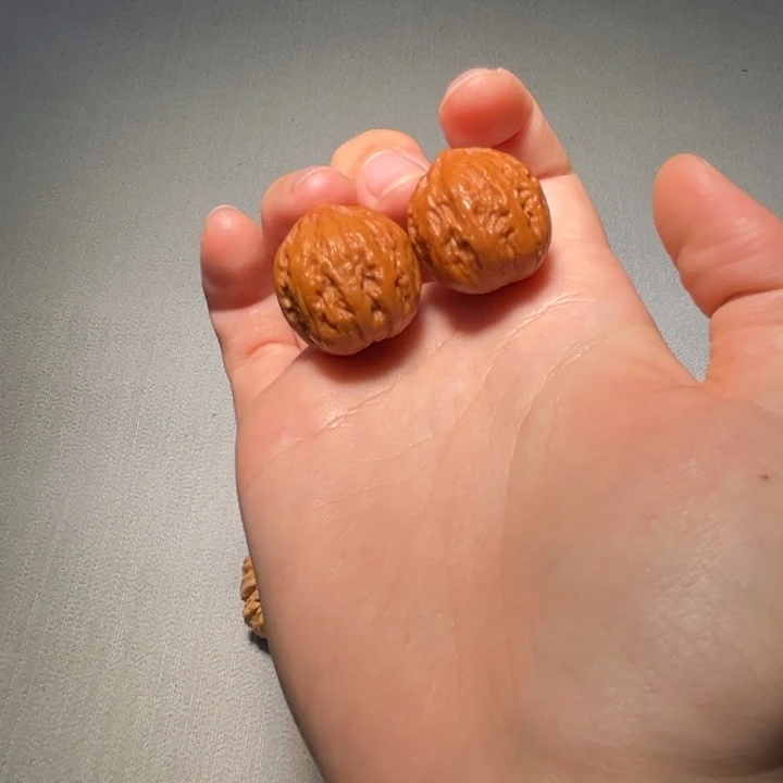 把件文玩核桃红豆533