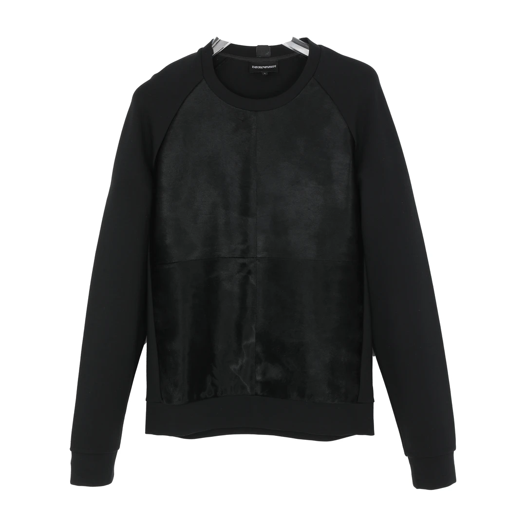 未使用 EMPORIO ARMANI/安普里奥·阿玛尼 男秋冬圆领卫衣 EA092MY