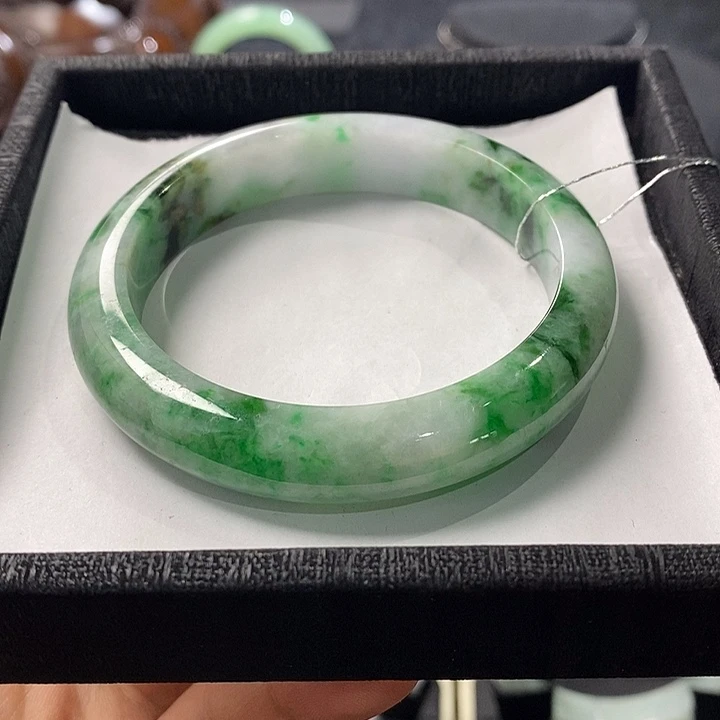 翡翠未镶嵌手镯翡翠玉镯1215