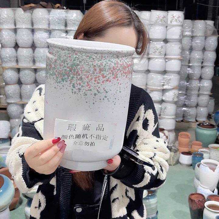 红陶瑕疵高30/20一个