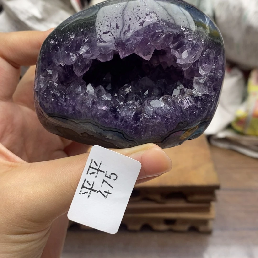 紫晶珠宝半成品未镶嵌