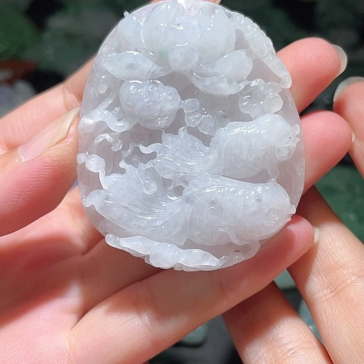 颈饰未镶嵌翡翠天