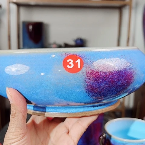 杯百**叔原矿釉手工制作钧瓷