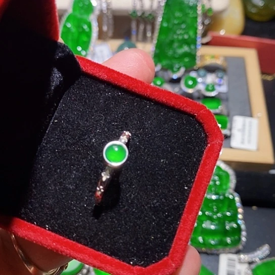 翡翠未镶嵌颈饰吊坠1